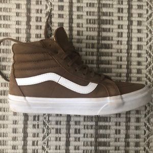 Vans high top shoes